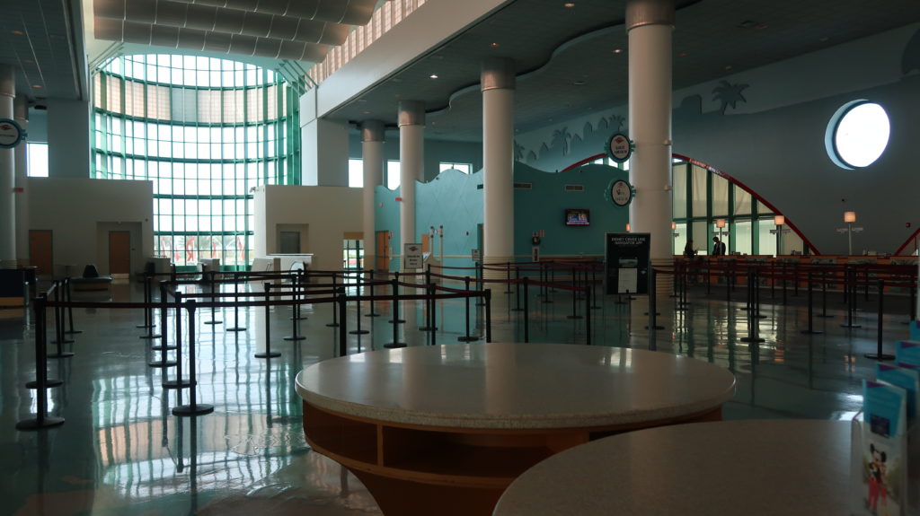 Disney Cruise Terminal Empty