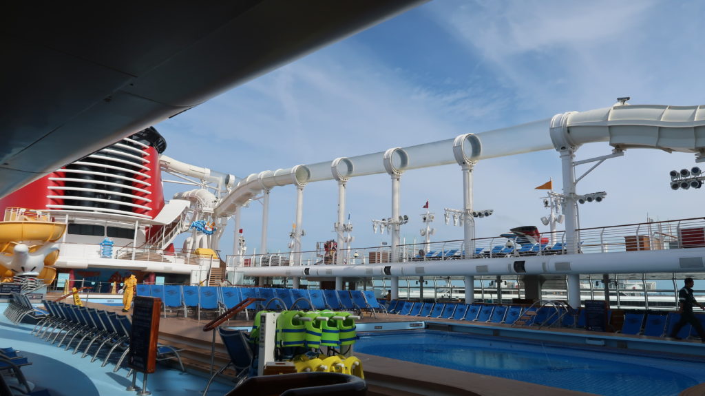 Disney Dream Empty Pool Deck